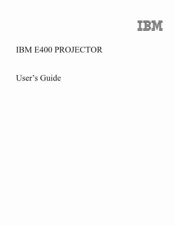IBM Projection Television E400-page_pdf